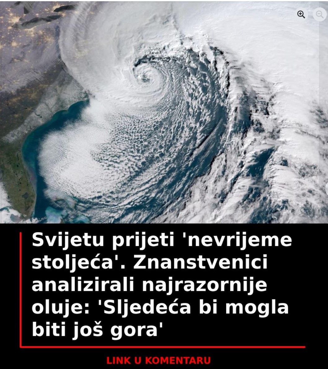 Klimatski haos pred vratima: Zašto “oluja stoljeća” nije kraj, već početak nove stvarnosti