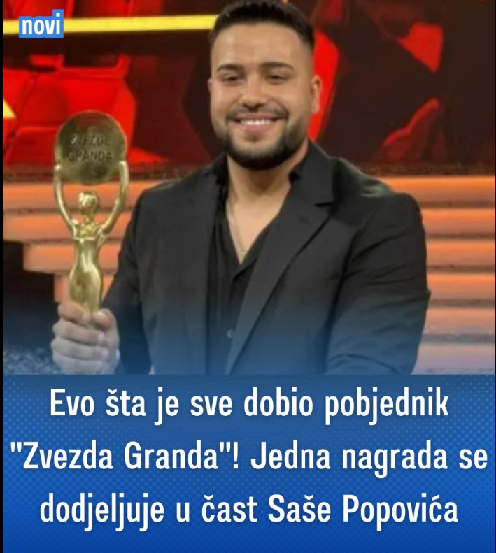 🎤 Nikola Stanišić pobjednik “Zvezda Granda” 2025: Emotivna noć, priznanje Saši Popoviću i velika nagrada