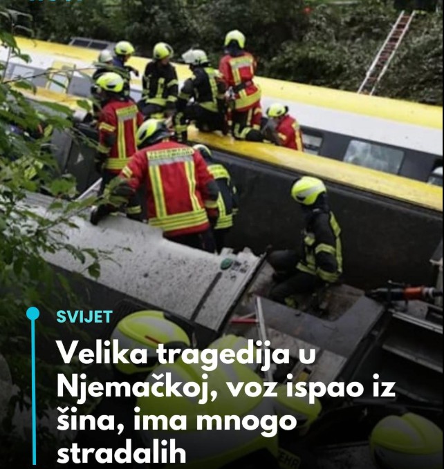 Železnička tragedija kod Riedlingena: Tri poginula, deseci povrijeđeni — uzrok se još istražuje