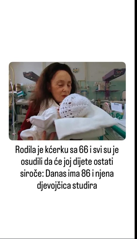 Rodila je ćerku sa 66 godina: Kako je Adrijana pokazala da ljubav i posvećenost nemaju granica