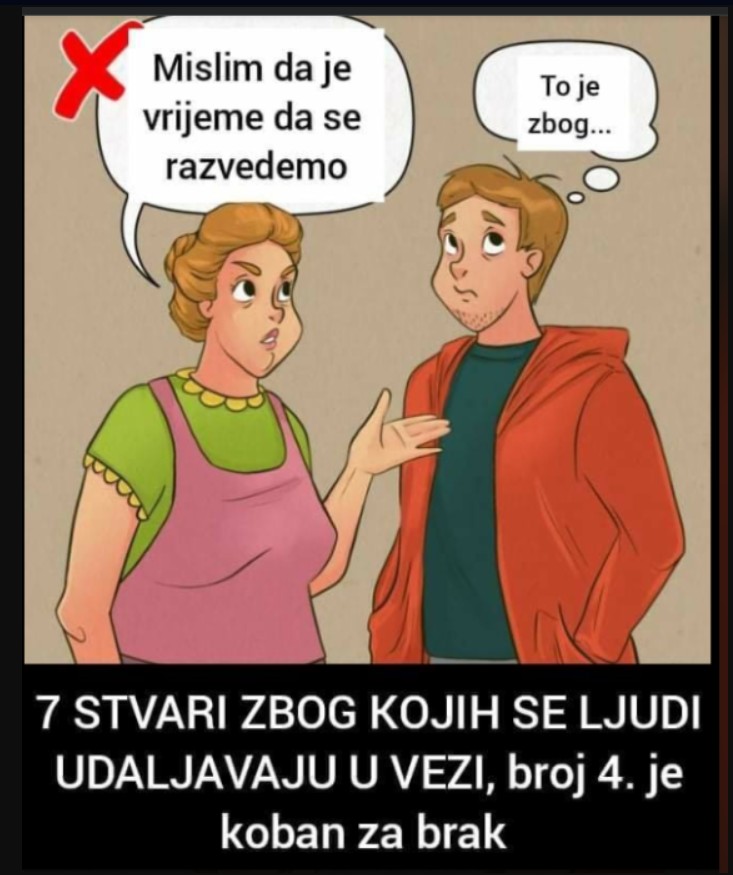 RAZVEDENI PAROVI PROGOVORILI: 7 stvari zbog kojih se partneri udaljavaju u vezi i braku, BROJ 4. JE KOBAN ZA BRAK