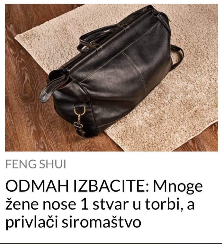 Šta prema feng šuiju vaša torba otkriva o energiji, novcu i svakodnevnom životu?