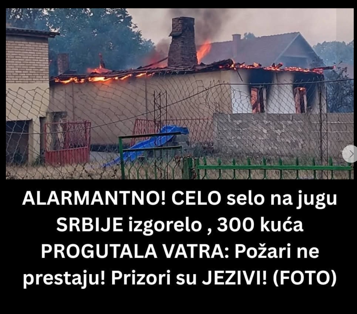 🔥 Ko razara sela oko Žitorađe i kakva je trenutna situacija