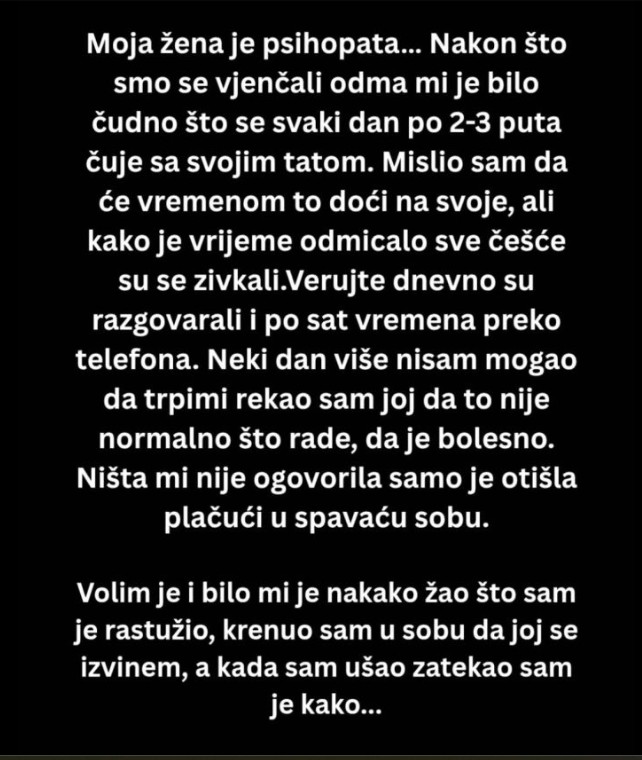 Kada ljubav prema roditelju ugrozi brak: Gdje su granice bliskosti nakon vjenčanja?