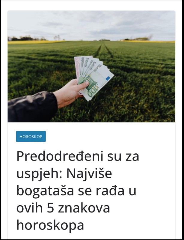 Astrologija i finansijski uspjeh: Da li vaš horoskopski znak može igrati ulogu?