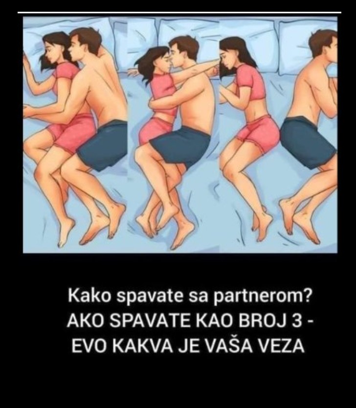 KAKO SPAVATE SA PARTNEROM? Ako spavate kao BROJ 3. MORATE NEŠTO VAŽNO ZNATI