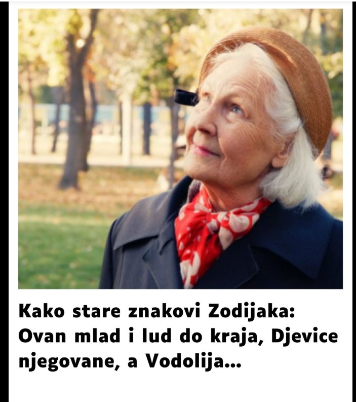 Kako horoskopski znakovi simbolično doživljavaju starenje