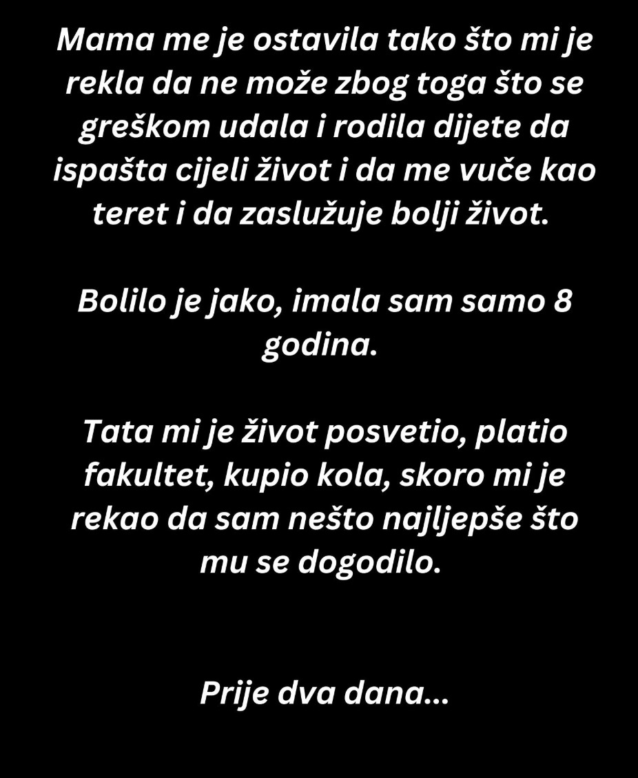 Lična priča: Oproštaj nije uvijek moguć, ali zahvalnost jeste