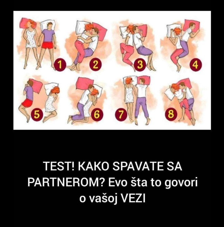 Šta položaj spavanja otkriva o vašoj vezi?