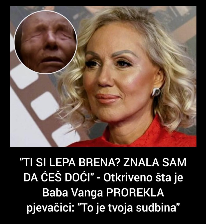 Lepa Brena o proročanstvu Baba Vange i izazovima sa sinom Viktorom