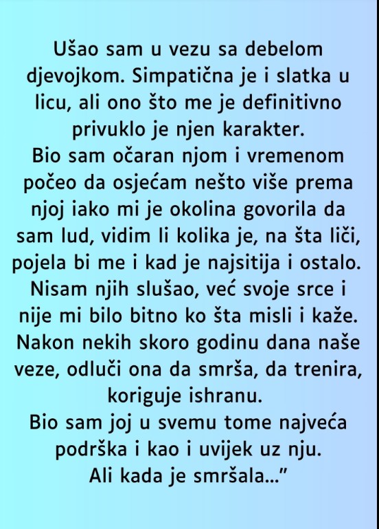 Kada ljubav nije dovoljna: Moja priča o poverenju i promeni