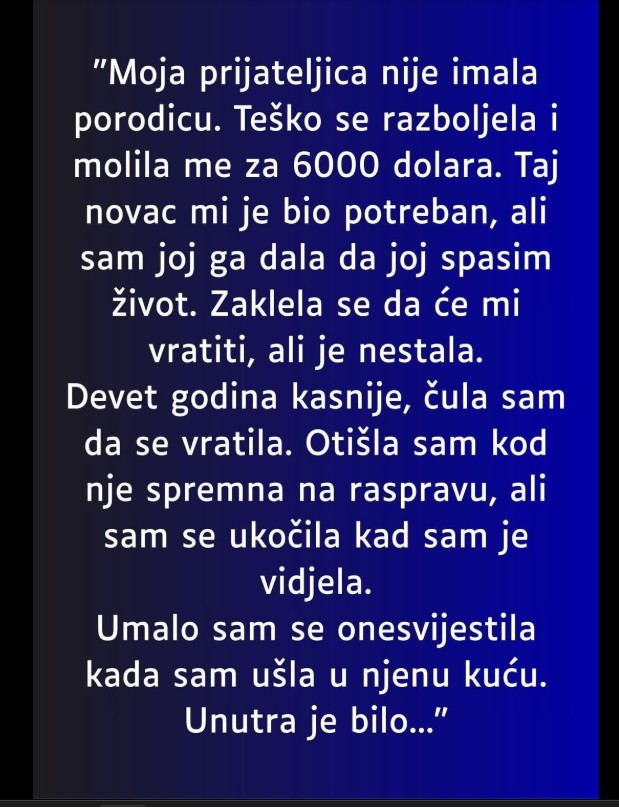 Zaboravljena dugovanja i nezaboravna zahvalnost: Lekcija o poverenju