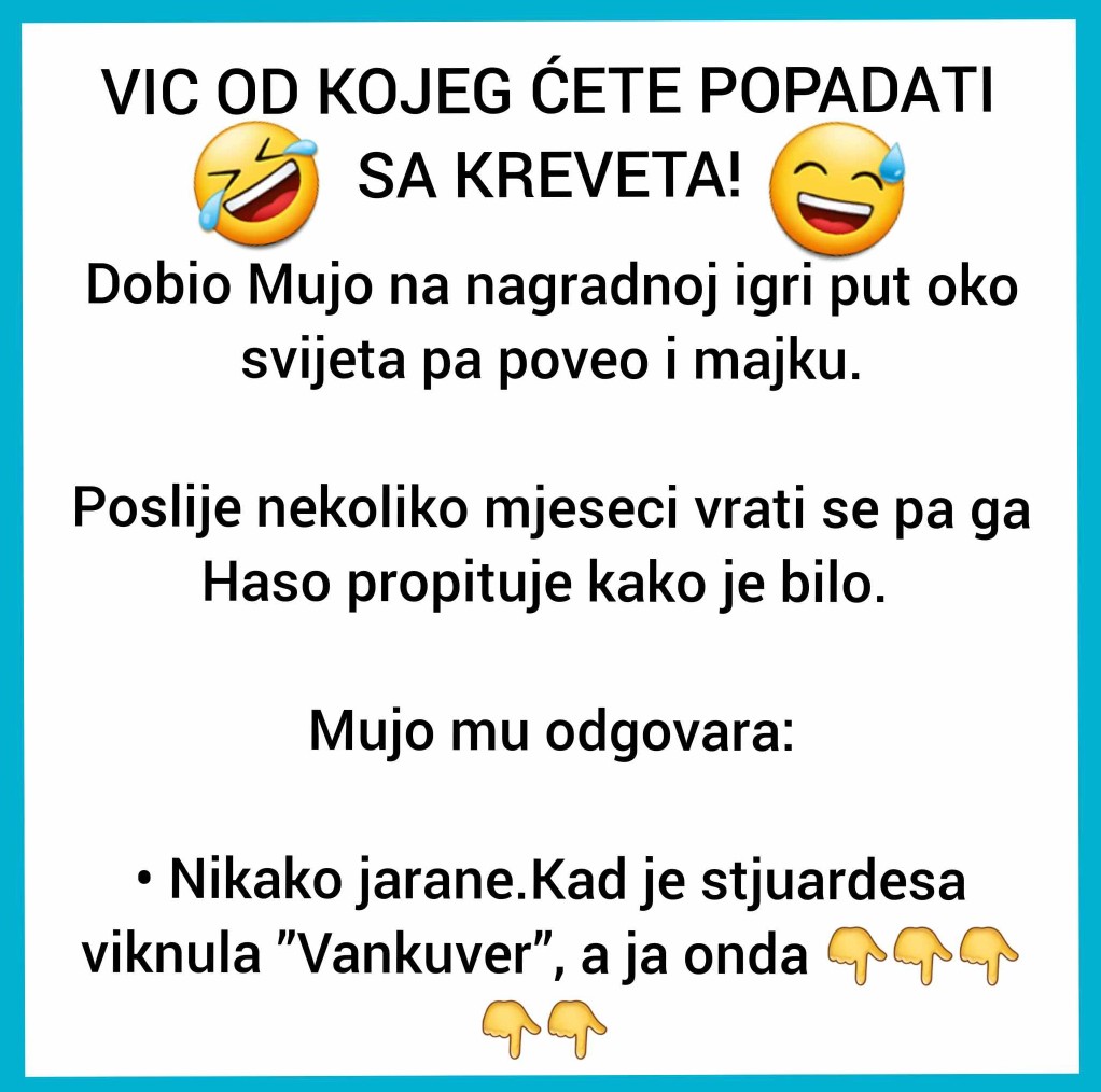 Započnite nedeljno jutro sa osmehom!