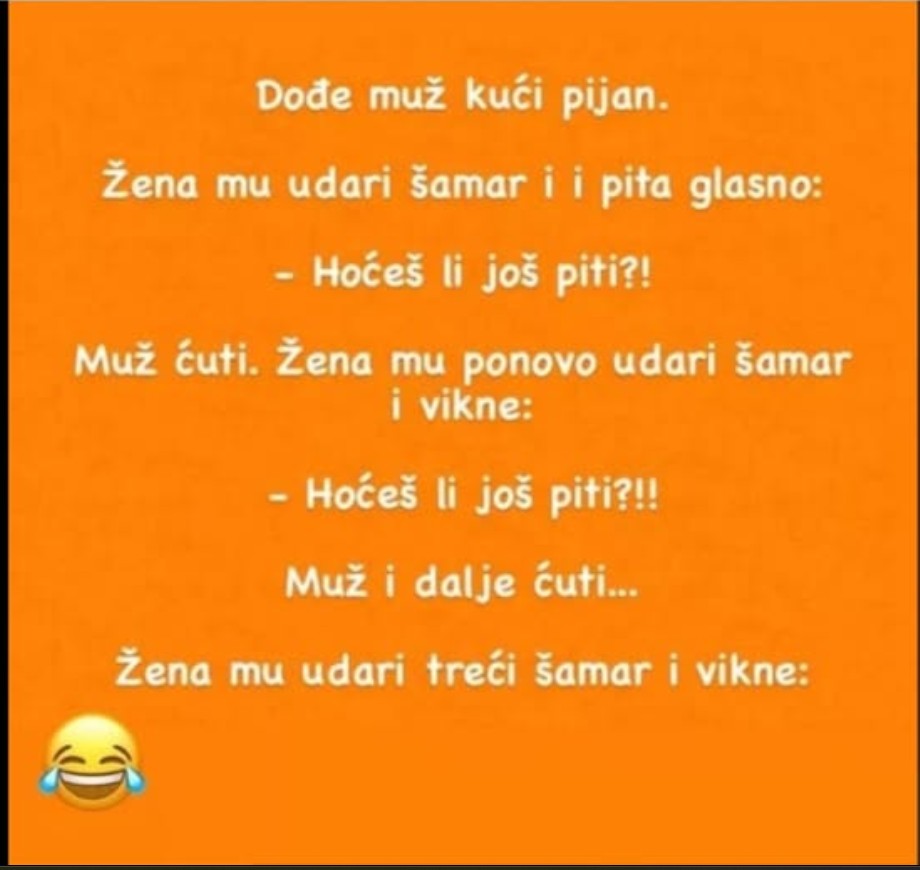 Vic: Šamar za pijanog muža