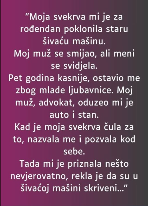 Priča o jednoj staroj šivaćoj mašini – i novom početku