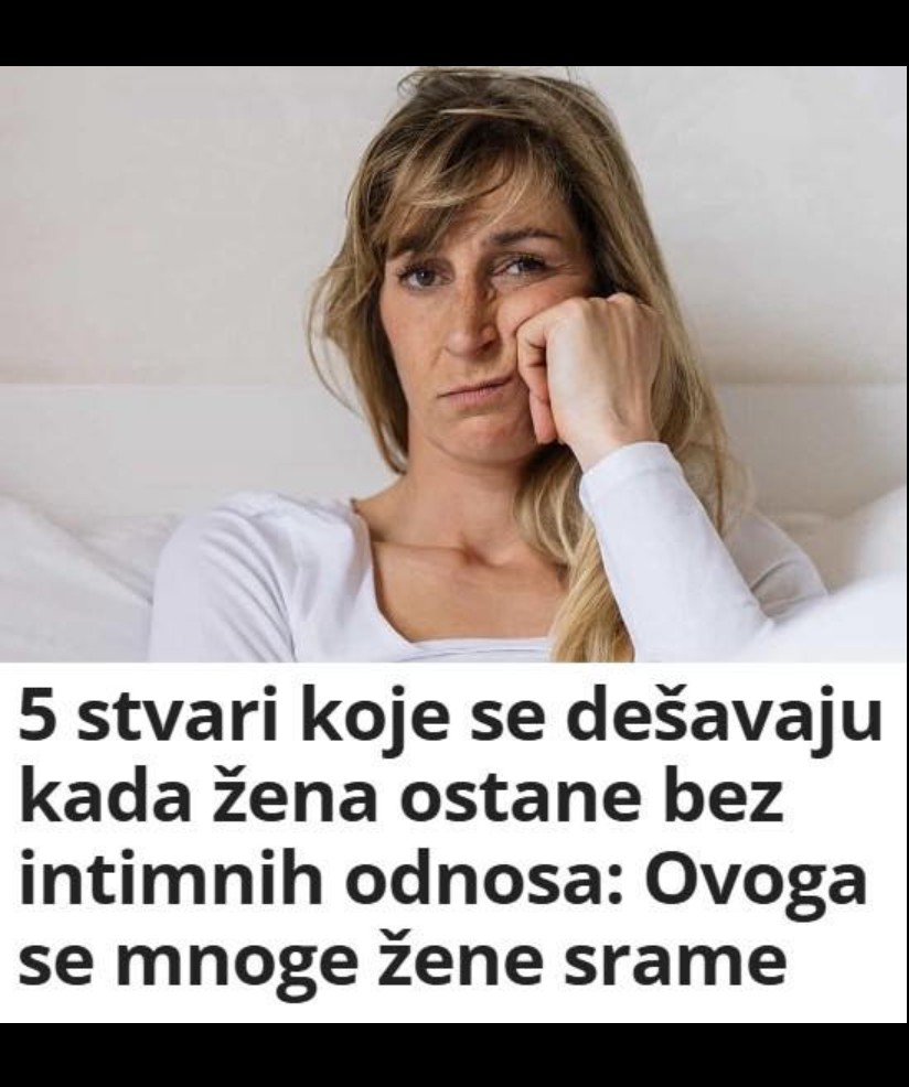 Intimnost kao dio zdravlja, a ne tabu
