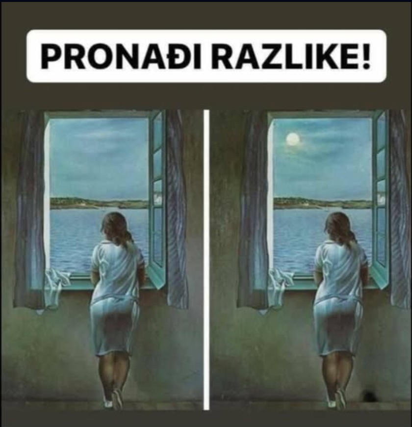 SAMO 5% LJUDI IZ CIJELOG SVIJETA JE USPJELO PRONAĆI RAZLIKE NA OVOJ SLICI ZA 2 SEKUNDE: Ako nađete, VI STE GENIJE!