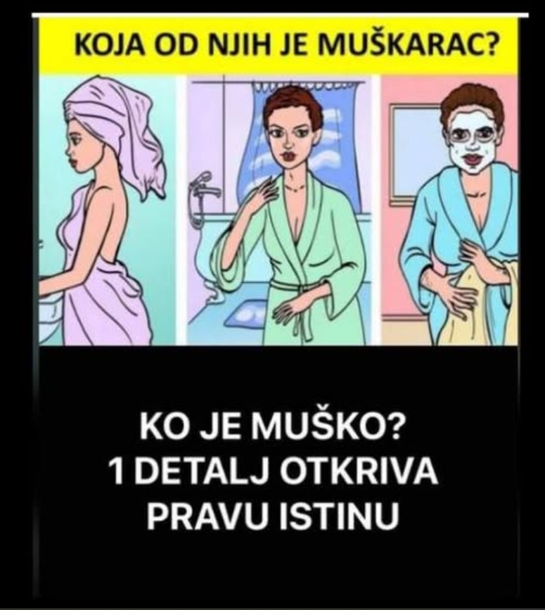 KOJA OD NJIH JE MUŠKARAC? Skoro niko NE ZNA TAČAN ODGOVOR – JEDAN DETALJ JE KLJUČAN