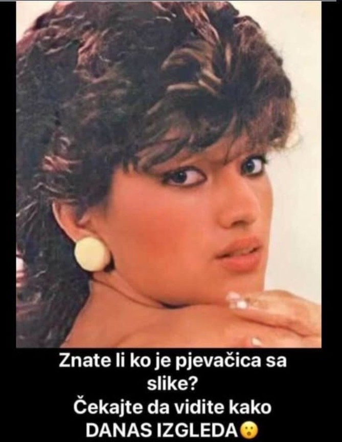 ZNATE LI KO JE PJEVAČICA SA SLIKE? 40 GODINA JE NA ESTRADI: Čisto sumnjamo da ćete pogoditi