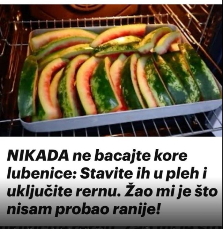 Kora lubenice: od otpada do blaga