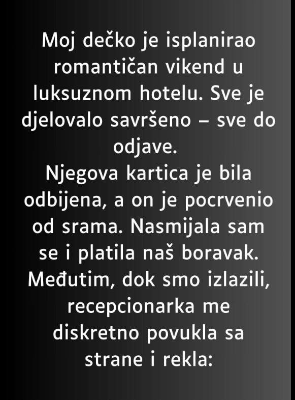 Sve je djelovalo savršeno…