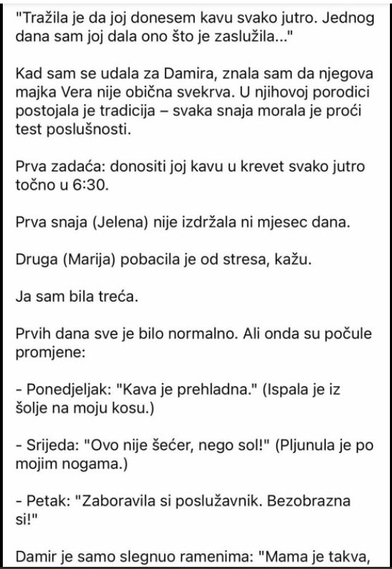 ☕ Kada kafa prestane da bude običan ritual – priča o hrabrosti i postavljanju granica