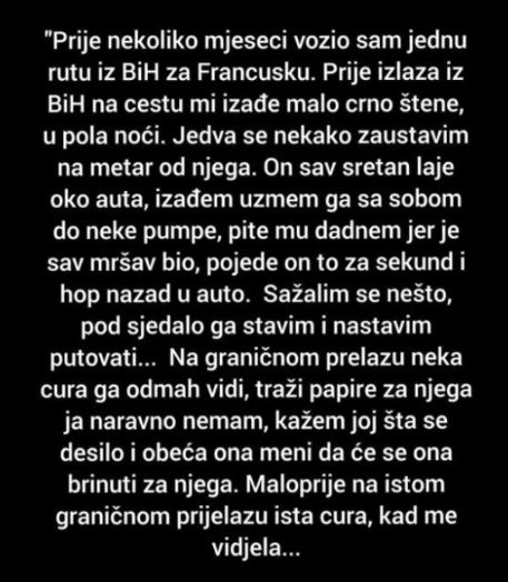 “Prije nekoliko mjeseci vozio sam jednu rutu iz BiH za Francusku”