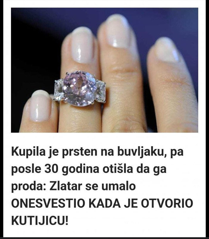 Kako je prsten sa buvljaka promenio život jedne porodice: priča iz Velike Britanije