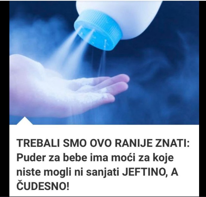 13 praktičnih načina da iskoristite bebi puder – i van dečje kozmetike