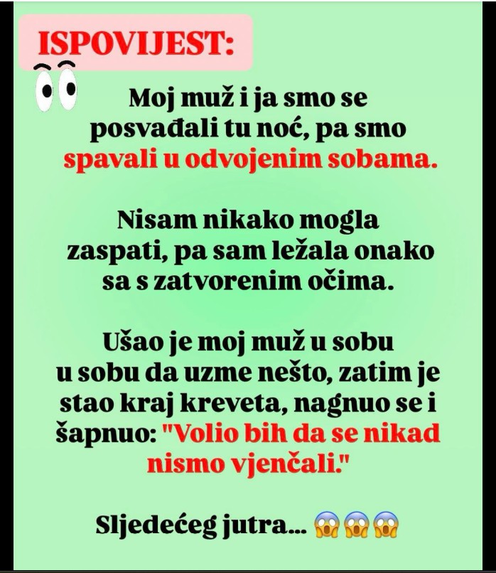 Da li da verujemo svom osećaju ili rečima partnera? Priča koja otvara važno pitanje