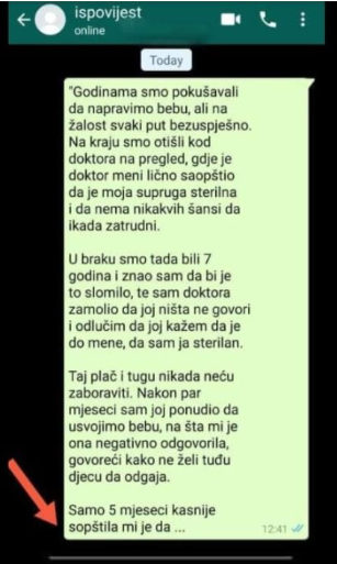 “Godinama smo pokušavali da napravimo bebu”