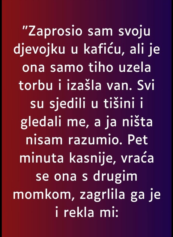 Neočekivan kraj jedne prosidbe: Lekcija o iskrenosti i vremenu