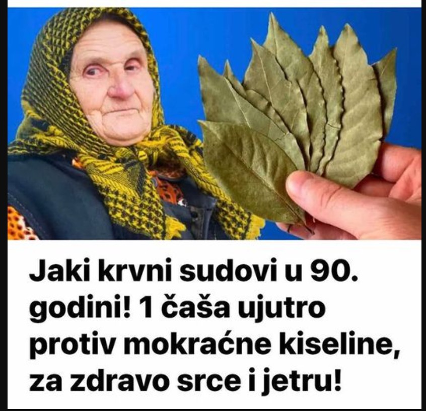 Jaki krvni sudovi u 90. godini! 1 čaša ujutro protiv mokraćne kiseline, za zdravo srce i jetru!