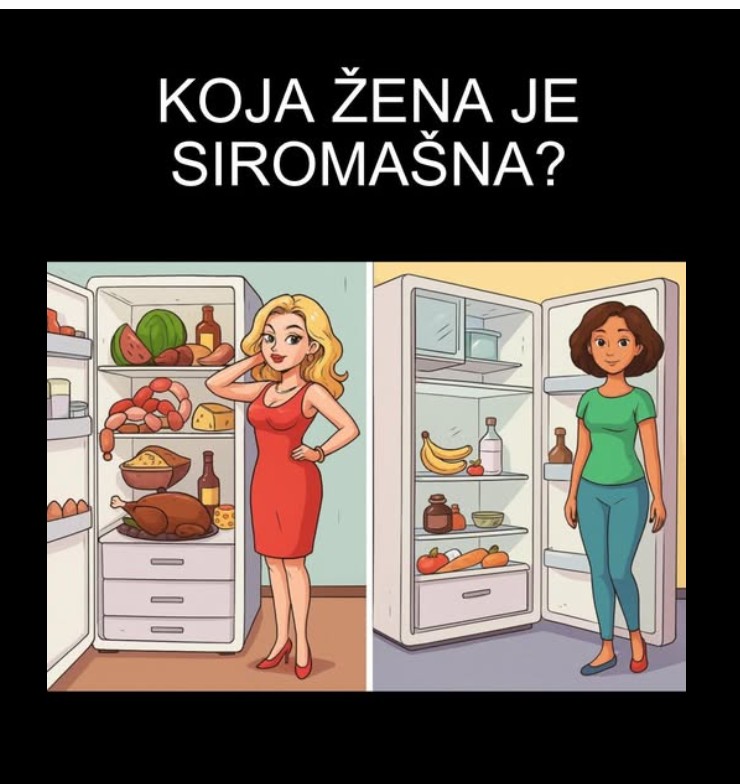 Mozgalica: Možeš li zaključiti ko je nekada živio u oskudici?