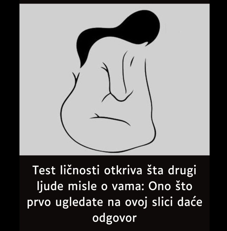 Test ličnosti otkriva šta drugi ljude misle o vama: Ono što prvo ugledate na ovoj slici daće odgovor