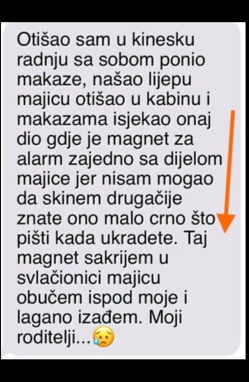 Iskustvo iz prodavnice