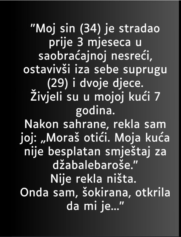 Granice boli i dužnosti: Težak slučaj porodičnih odnosa nakon tragedije