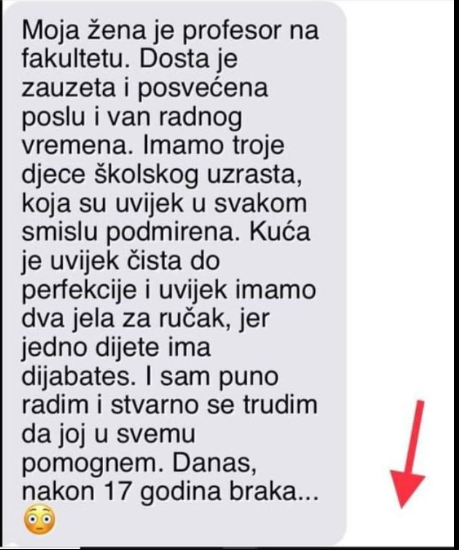 “Moja žena je profesor na fakultetu…”