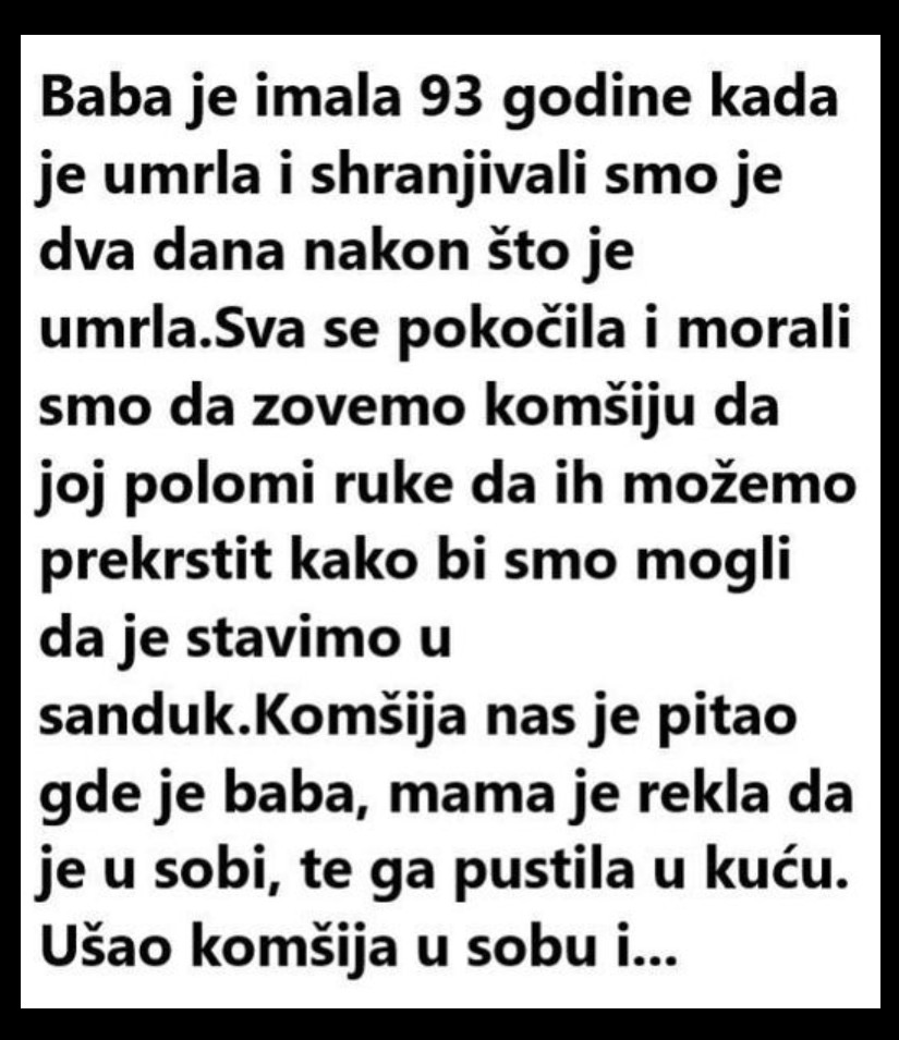 Neobična zabuna tokom sahrane pretvorila se u anegdotu koju porodica i dalje prepričava