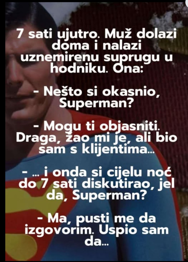 Jutarnji dijalog – (Humoristična priča)