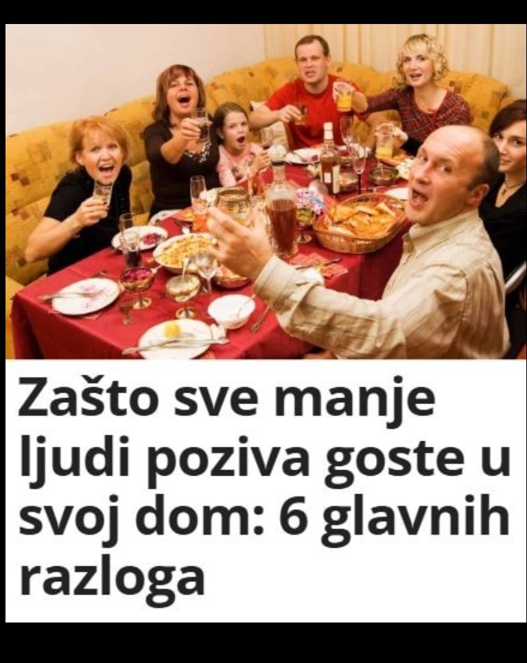 Zašto se sve ređe družimo kod kuće? 6 razloga zbog kojih se društveni susreti sele van doma