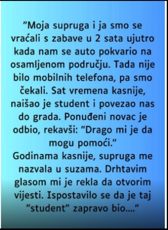 🎙️ “Samo sam želio pomoći”: Ispovijest koja je šokirala regiju