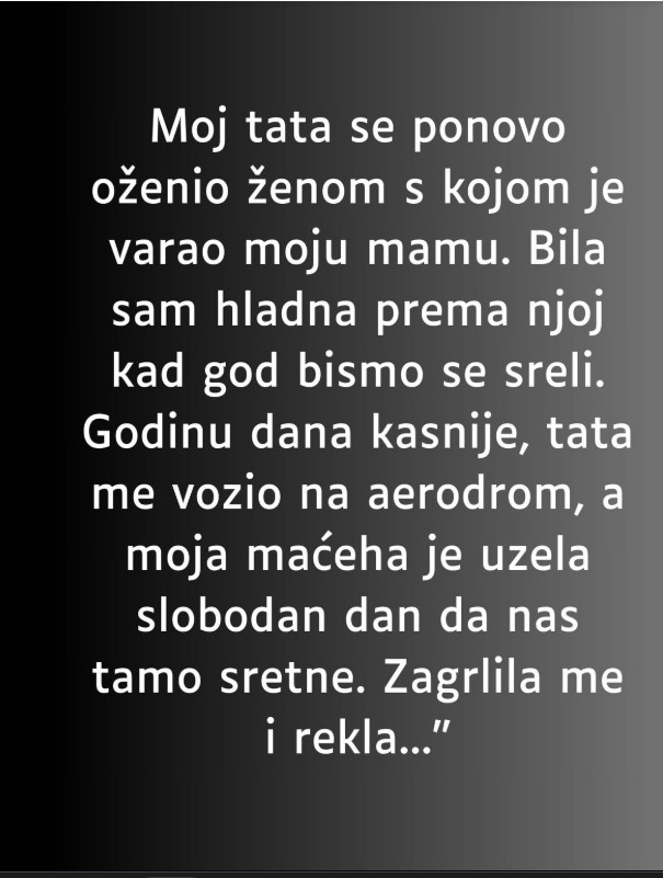 Priča o oproštaju: Kako sam pronašla mir u odnosu sa svojom maćehom