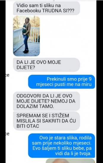 POSLALA MI JE SLIKU SVOJE BEBE, ČIM SAM VIDIO LICE SVE MI JE JASNO BILO: Počeo sam plakati od ŠOKA