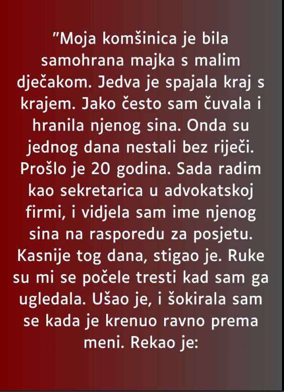 Inspirativna priča o susretu nakon 20 godina