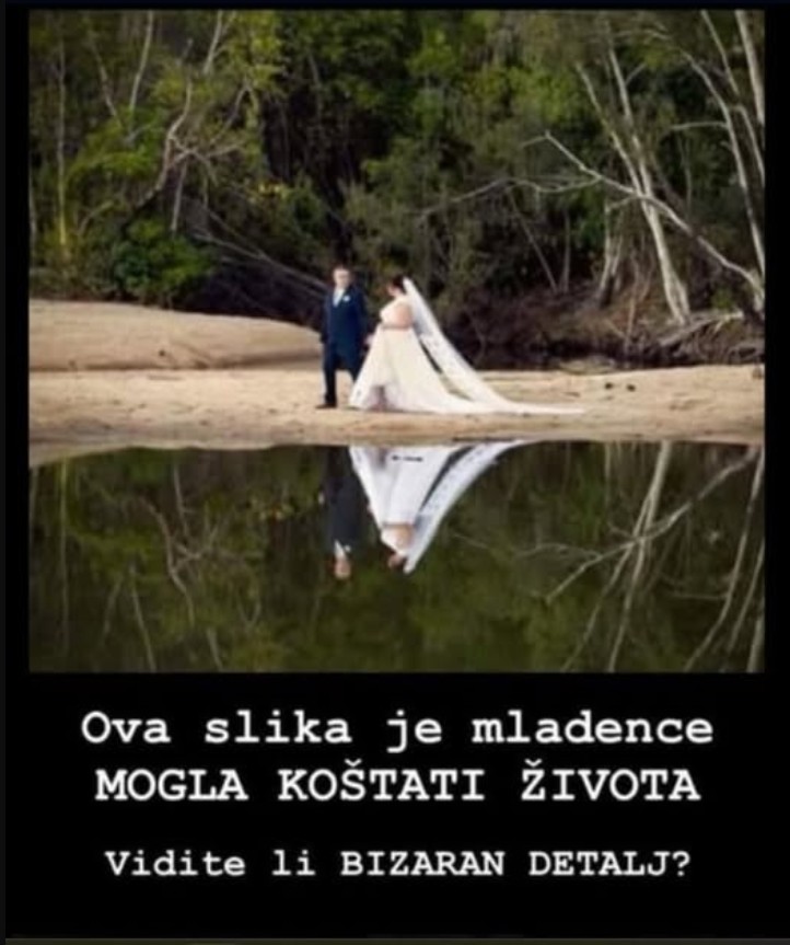 OVA SLIKA JE MLADENCE MOGLA KOŠTATI ŽIVOTA: Vidite li BIZARAN DETALJ, nisu ni slutili šta se dešava