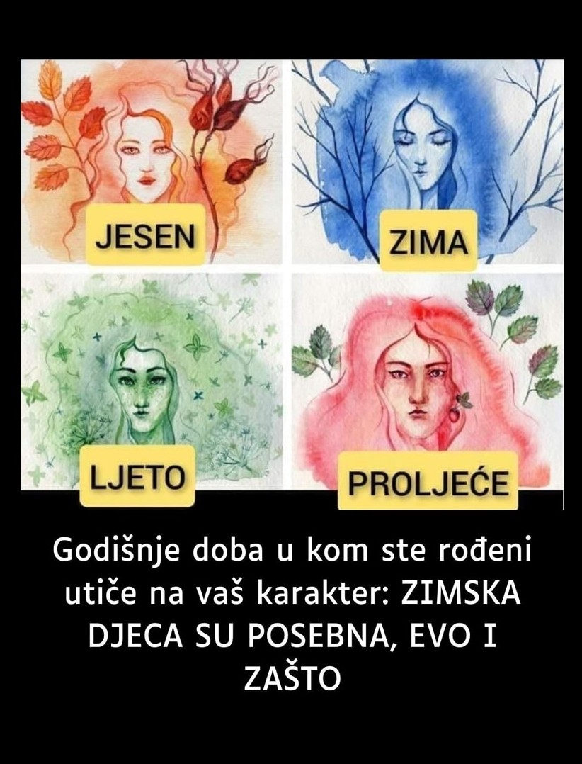 Koje godišnje doba najbolje opisuje vašu ličnost?