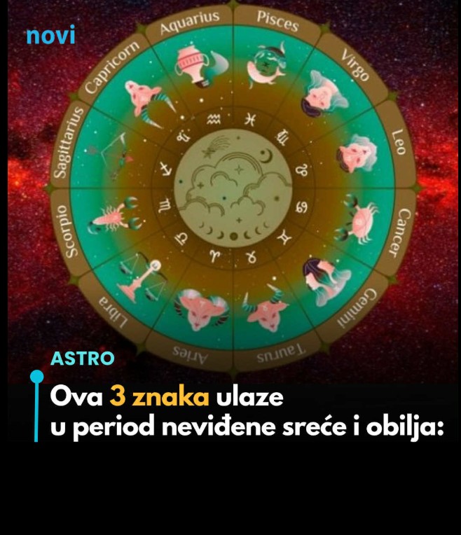 Tri horoskopska znaka koja ulaze u period sreće i obilja do kraja godine