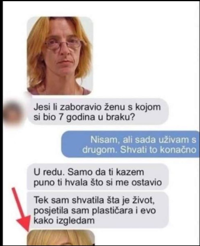 BIVŠI MUŽ ME OSTAVIO NAKON 7 GODINA BRAKA JER SAM SE PRORUŽNILA: A kad je vidio MOJU NOVU SLIKU, oči su mu ispale! (FOTO)