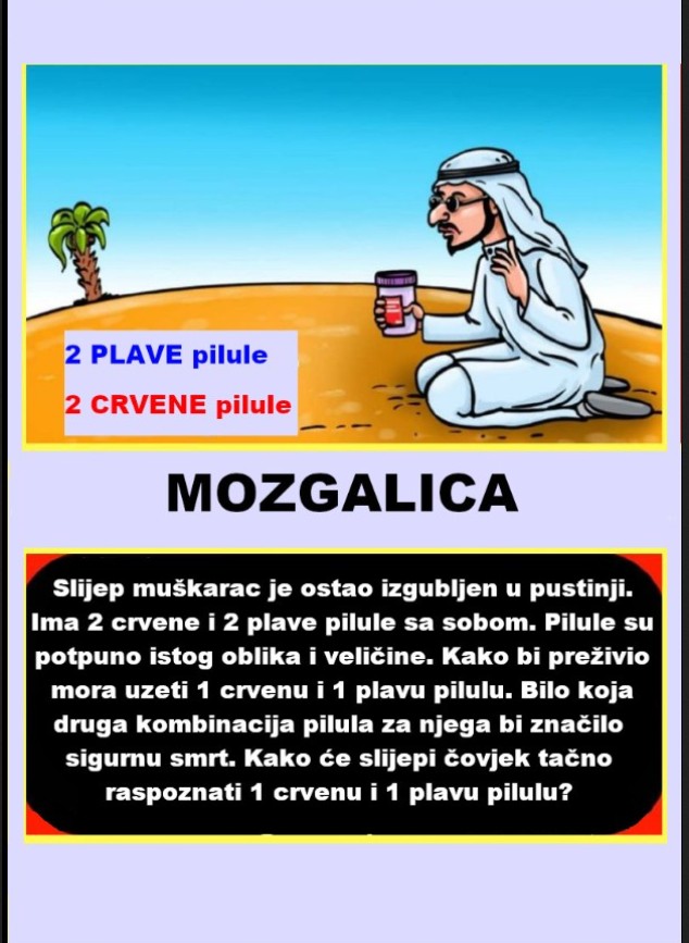 MOZGALICA: Sljep muškarac ostao izgubljen u pustinji
